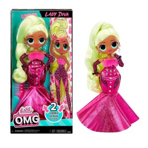 LOL SURPRISE OMG 2 LOOK STYLES LADY DIVA DOLL