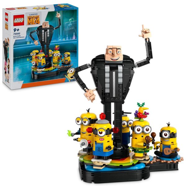 LEGO MINIONS BRICK BUILT GRU & MINIONS