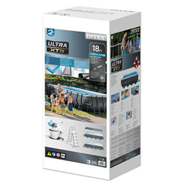 INTEX ULTRA XTR RECT FRAME 5.49X2.74X1.32M POOL