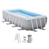 INTEX PRISM FRAME RECT 4M X 2M X 1M POOL SET