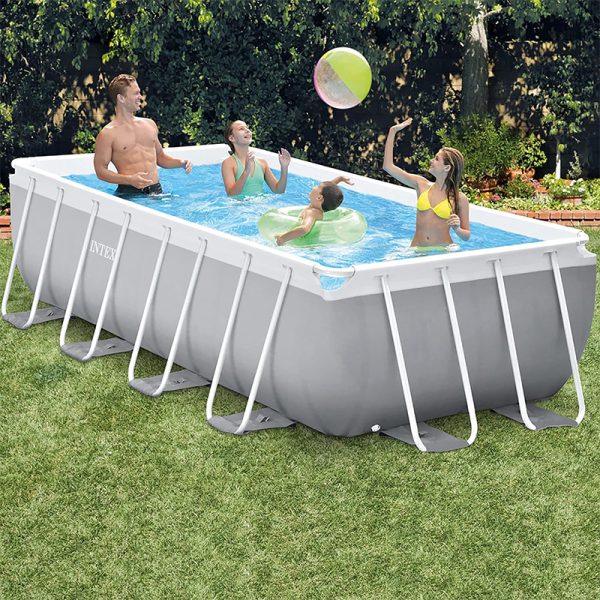 INTEX PRISM FRAME RECT 4M X 2M X 1M POOL SET - Image 3