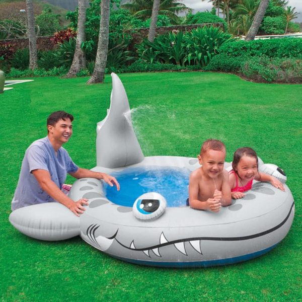 INTEX SANDY SHARK SPRAY POOL - Image 2