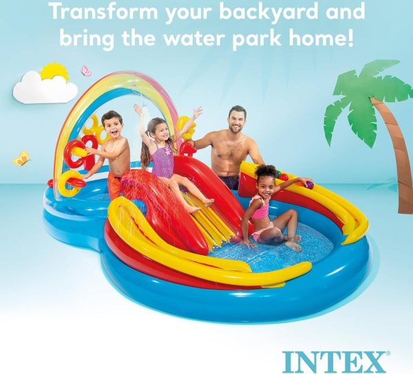 INTEX RAINBOW RING PLAY CENTER - 2.97x1.93x1.3 - Image 4