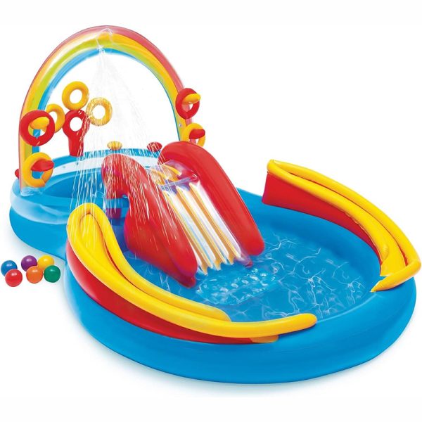 INTEX RAINBOW RING PLAY CENTER - 2.97x1.93x1.3