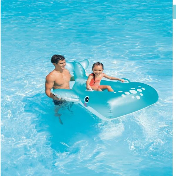 INTEX BLUE WHALE RIDE-ON