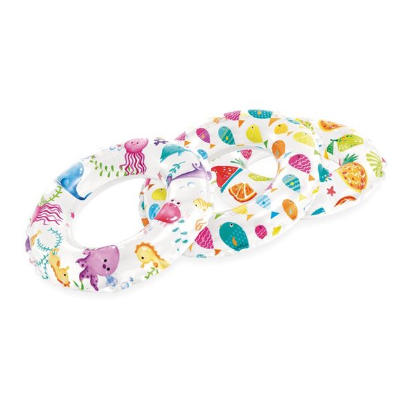 INTEX LIVELY PRINT SWIM RINGS 20 Inch - Image 2
