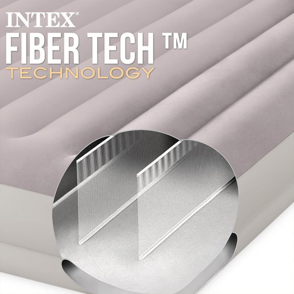 INTEX QUEEN DURA-BEAM PRESTIGE MID-RISE AIRBED - Image 3
