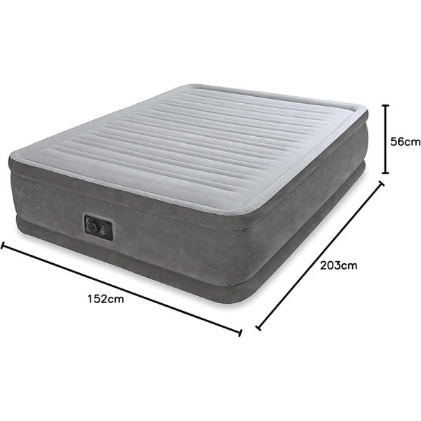 INTEX QUEEN COMFORT-PLUSH AIRBED WITH FIBER-TE - Image 3