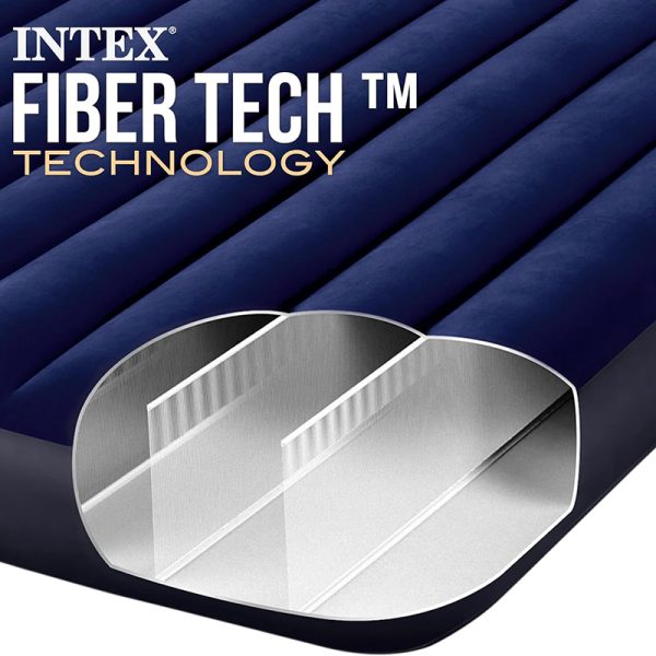 INTEX QUEEN DURA-BEAM SERIES CLASSIC DOWNY AIR - Image 3