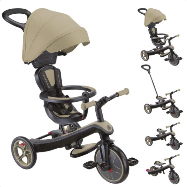 GLOBBER EXPLORER TRIKE 4IN1 DELUXE - SAND