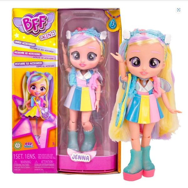 CRY BABIES BFF JENNA FASHION DOLL