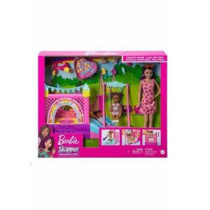 BARBIE SKIPPER BABYSITTER BOUNCE HOUSE & SWING