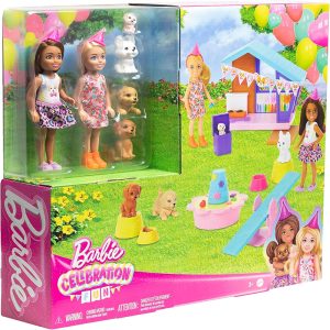 BARBIE CHELSEA CELEBRATION FUN DOLL  PLAYSET