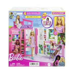 BARBIE GETAWAY DOLLHOUSE & DOLL