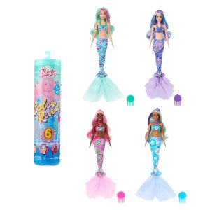 BARBIE COLOR REVEAL MERMAID SERIES DOLL ASS.
