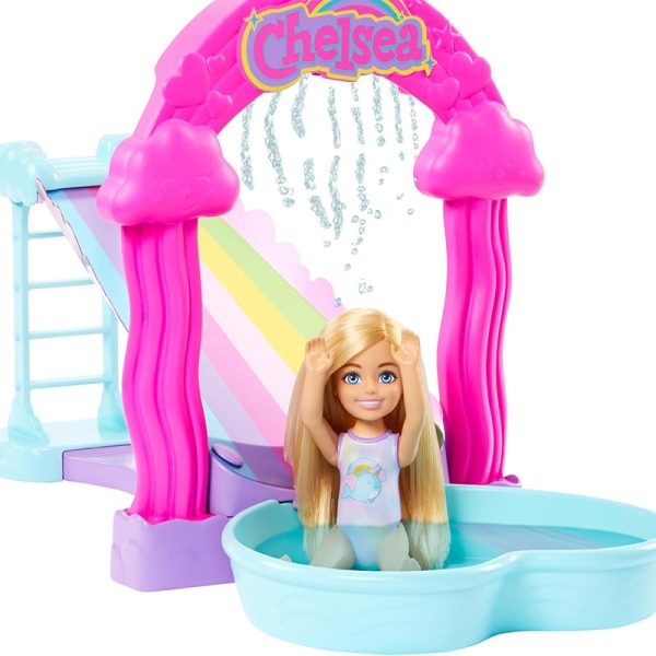 BARBIE CHELSEA DOLL RAINBOW WATER SLIDE SET - Image 2