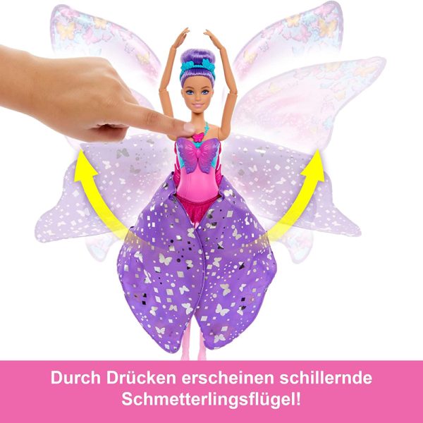 BARBIE DREAMTOPIA DANCE & FLUTTER DOLL - Image 2