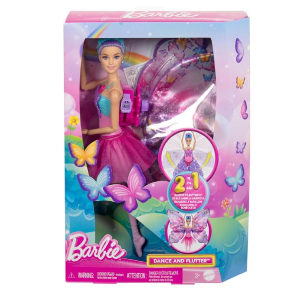 BARBIE DREAMTOPIA DANCE & FLUTTER DOLL