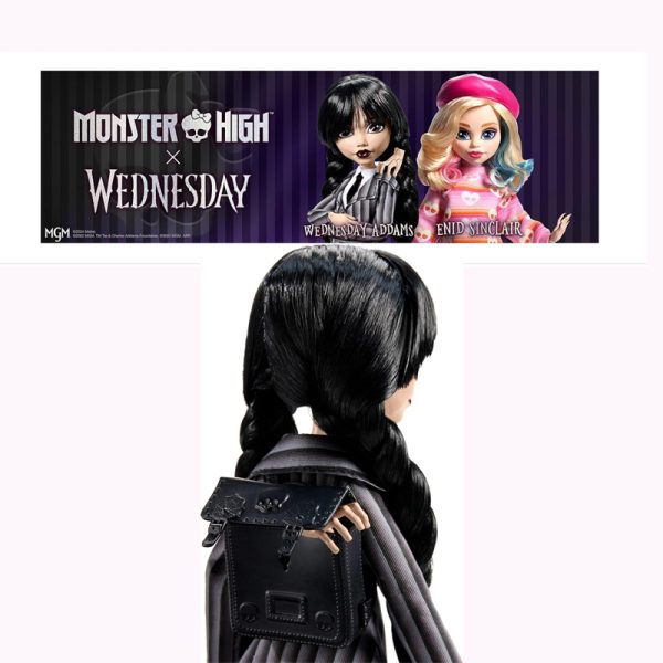 MONSTER HIGH WEDNESDAY ADAMS DOLL - Image 3