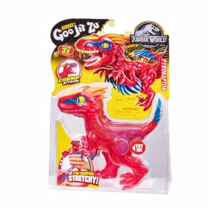 GOO JIT ZU JURASSIC WORLD STRETCH  PYRORAPTOR