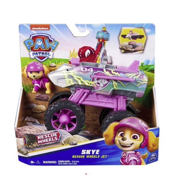 PAW PATROL SKYE RESCUE WHEELS JET