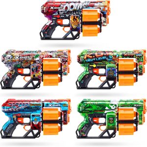 ZURU XSHOT SKINS DREAD BOOM + 12 ARROWS OF FOAM