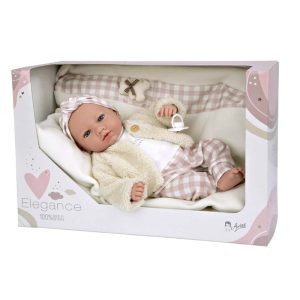 ARIAS ELEGANCE 40 CM PINK W/ CUSHION WEIGHTED DOLLS