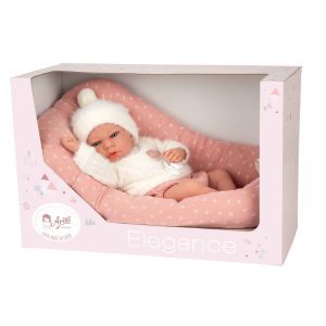 ARIAS ELEGANCE 40 CM ANDIE PINK W/ CUSHION WEIGHTED DOLLS
