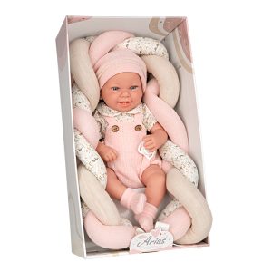 ARIAS ELEGANCE 42 CM ZOE PINK W/ CUSHION VINYL BODY GIRL