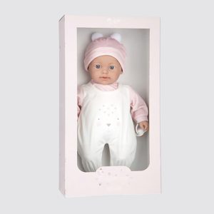 ARIAS ELEGANCE 42 CM ROY PINK W/ MECHANISM LLORO TRY ME