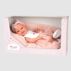 ARIAS ELEGANCE 42 CM ZOE BALLERINA PINK W/ CUSHION VINYL BODY GIRL