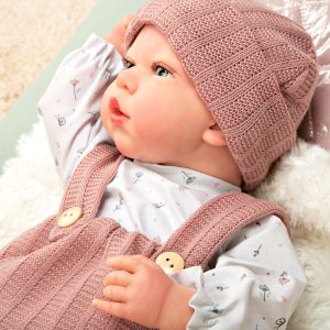 ARIAS REBORN ARIAS 40 CM SANDRA PINK W/ BLANKET