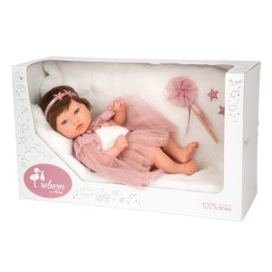 ARIAS REBORN ARIAS 38 CM PRINCESS PINK W/ BLANKET VINYL BODY GIRL