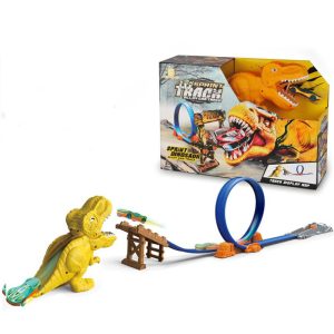 SPRING RAILCAR SET DINOSAUR