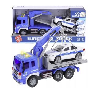FRICTION TOW TRUCK W/LIGHT & SOUND