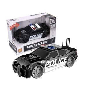FRICTION POLICE CAR W/LIGHT & SOUND