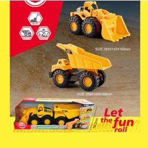 FREE WHEEL CONSTRUCTION TRUCKS SET