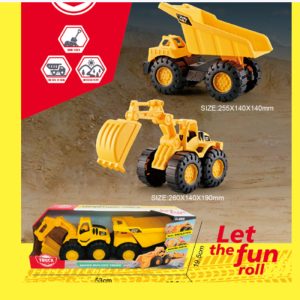 FREE WHEEL CONSTRUCTION TRUCKS SET