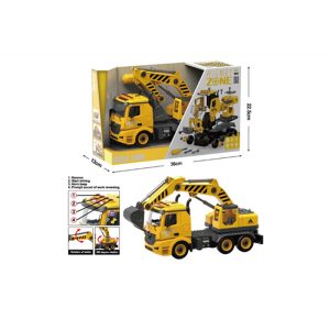 DIY FRICTION CONSTRUCTION EXCAVATOR W/LIGHT & SOUND