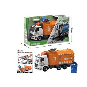 DIY FRICTION RECYCLING TRUCK W/LIGHT & SOUND