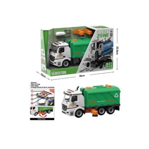 DIY FRICTION RECYCLING TRUCK W/LIGHT & SOUND