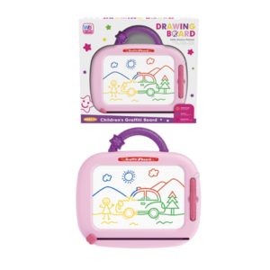 WHITE BOARD DOODLE PINK