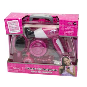 B/O HAIR DRYER W/BEAUTY SET