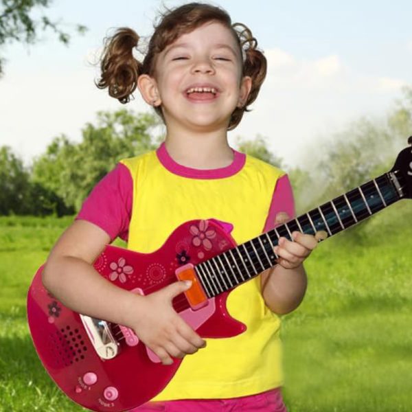 B/O MUSICAL GUITAR PINK - Image 2