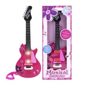 B/O MUSICAL GUITAR PINK