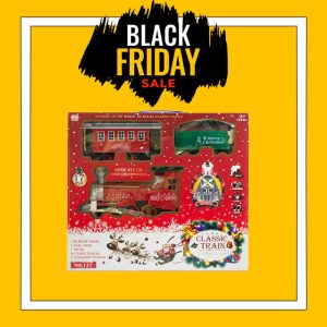 BLACK FRIDAY OFFER €39.99-€29.99 - B/O CLASSIC TRAIN W/MUSIC, LIGHT & SMOKE