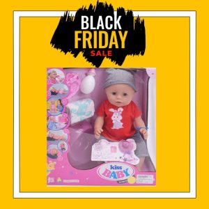 BLACK FRIDAY OFFER €39.99-€19.99 - 18inc KISS BABY DOLL SET