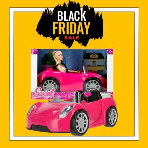 BLACK FRIDAY OFFER €26.99-€19.99 - DOLL & CONVERTIBLE CAR