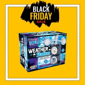 BLACK FRIDAY OFFER €28.99-€19.99 - SM51 SCIENCE MAD 5 IN 1 WEATHER STATION