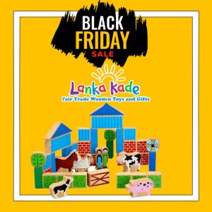 BLACK FRIDAY OFFER €38.99-€19.50 - LANKA KADE FARM BUILDING BLOCKS  40 BLOCKS